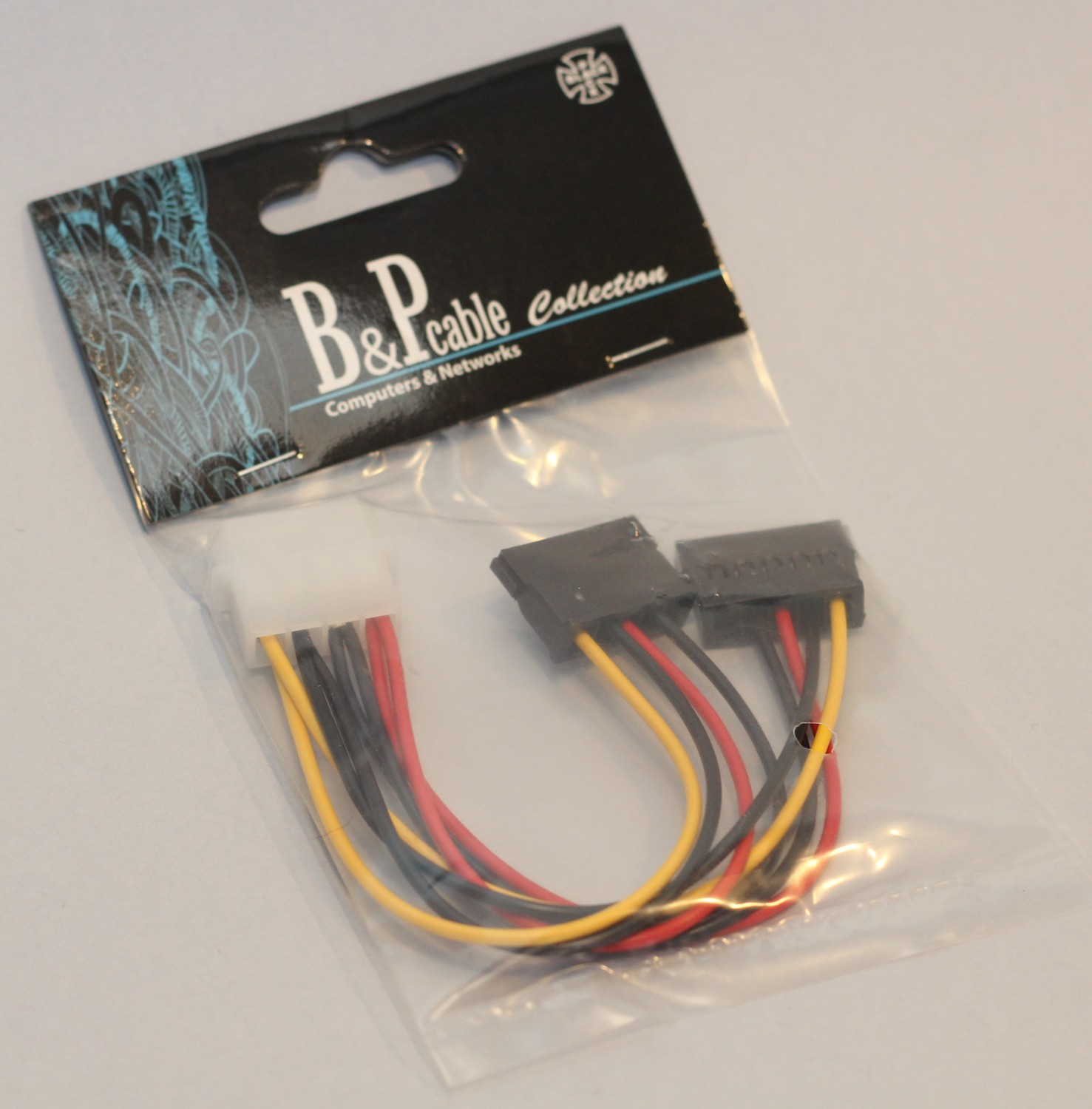 Адаптер B&amp;P for SATA (1big -&gt;2SATA) 